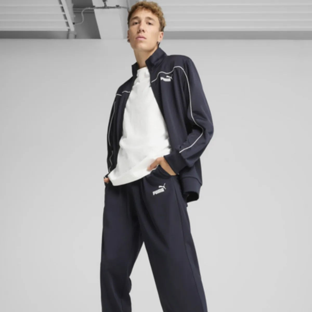 Poly Piping Tracksuit Men