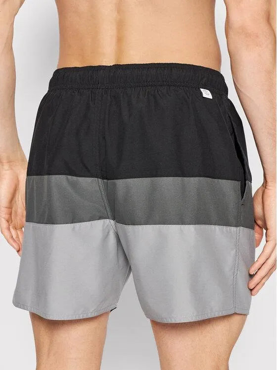Short-Length Colorblock Swim Shorts