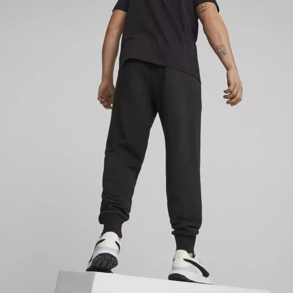Puma Trackpants Ess+ 2 Col Logo Black