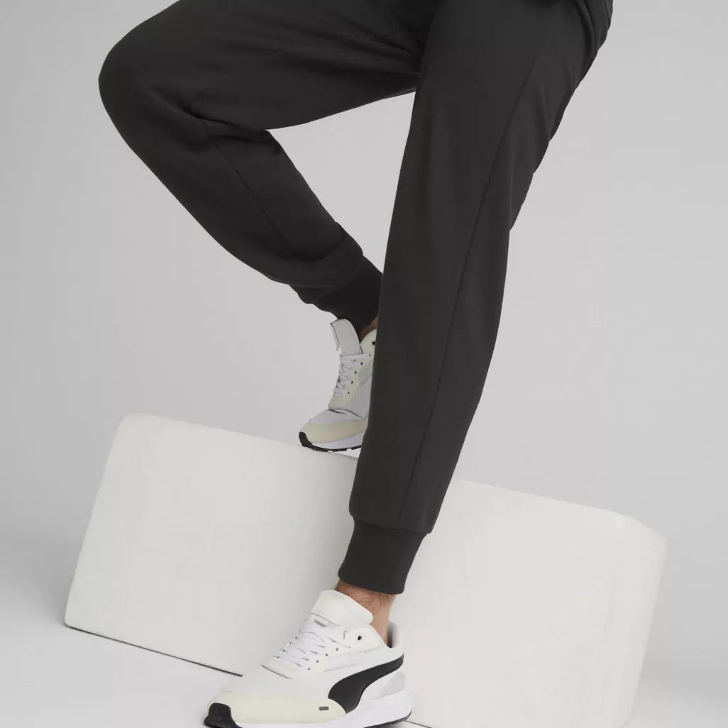 Puma Trackpants Ess+ 2 Col Logo Black