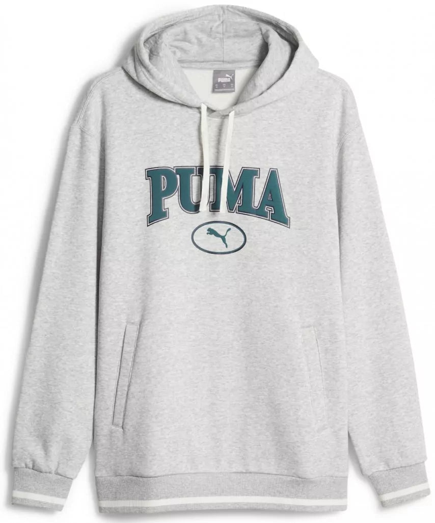 Puma Squad Hoodie Fl Grey