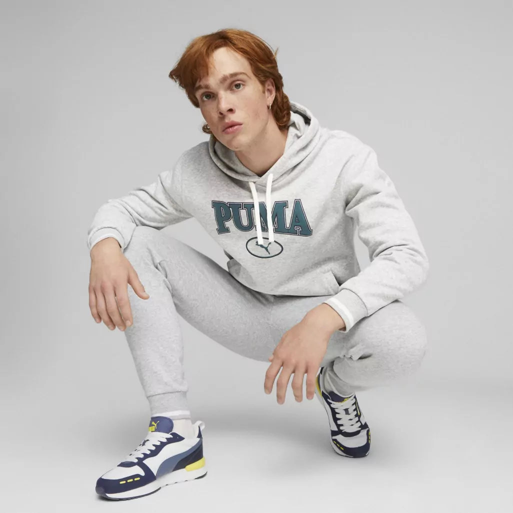 Puma Squad Hoodie Fl Grey