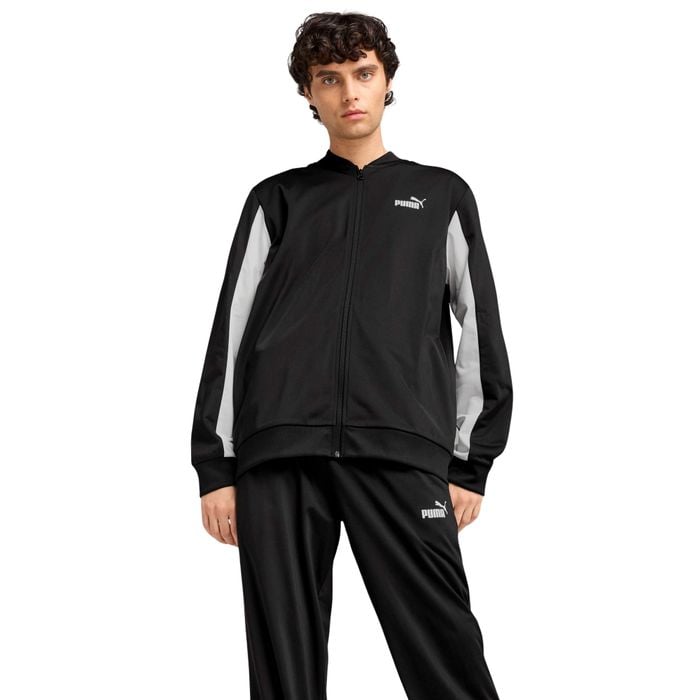 Poly Baseball-Inspired Suit Men