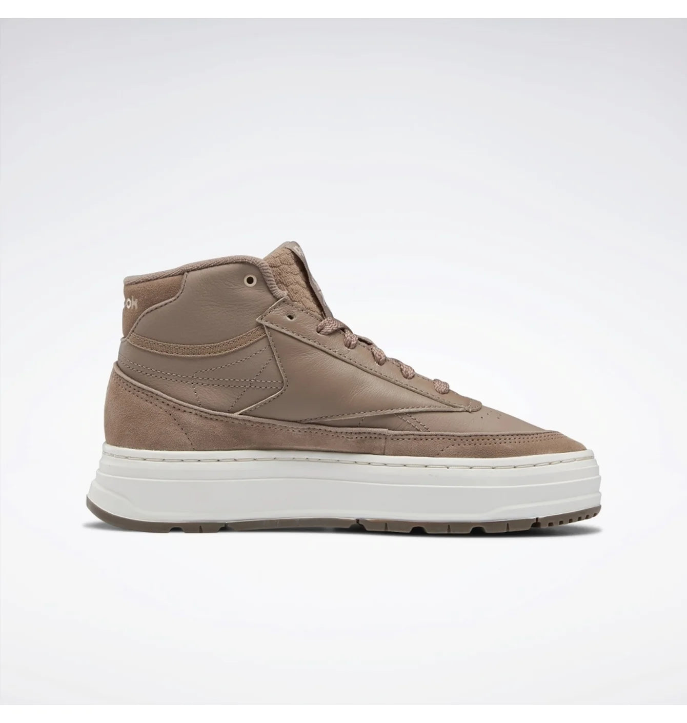 Reebok Club C Geo Mid Brown Women's Sneakers