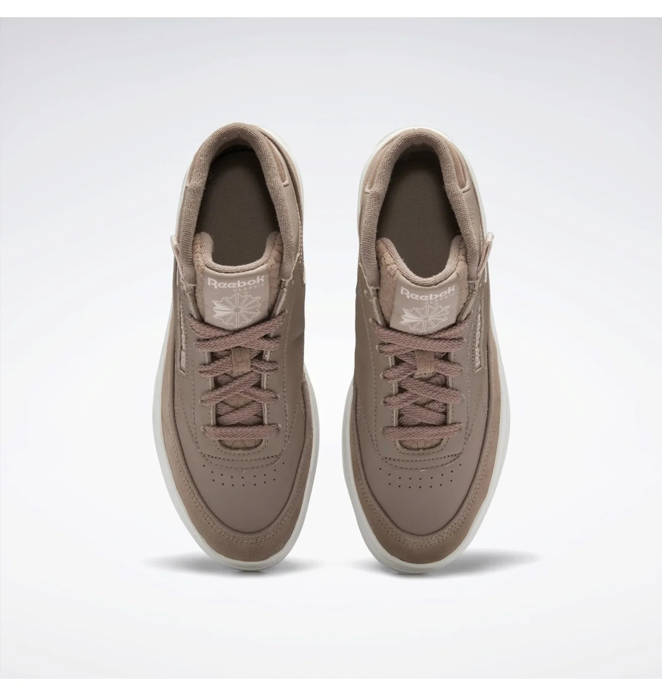 Reebok Club C Geo Mid Brown Women's Sneakers