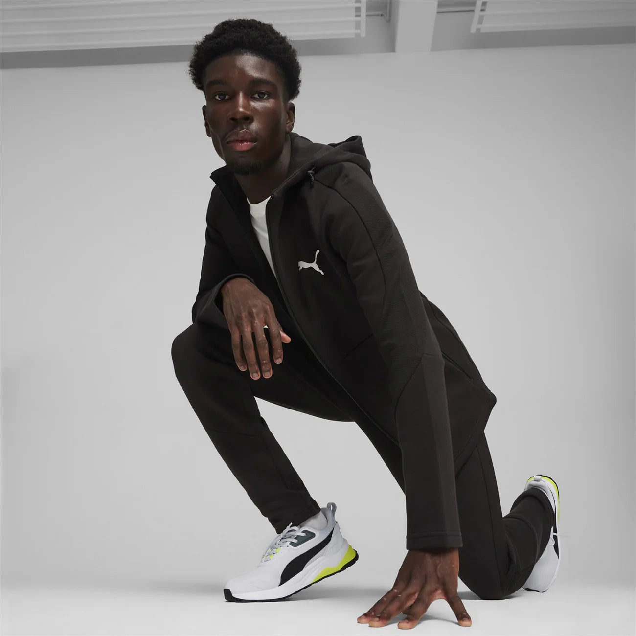 PUMA FELPA EVOSTRIPE FULL ZIP
