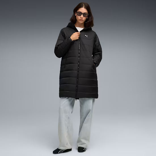 Essentials Hooded Padded Parka Women