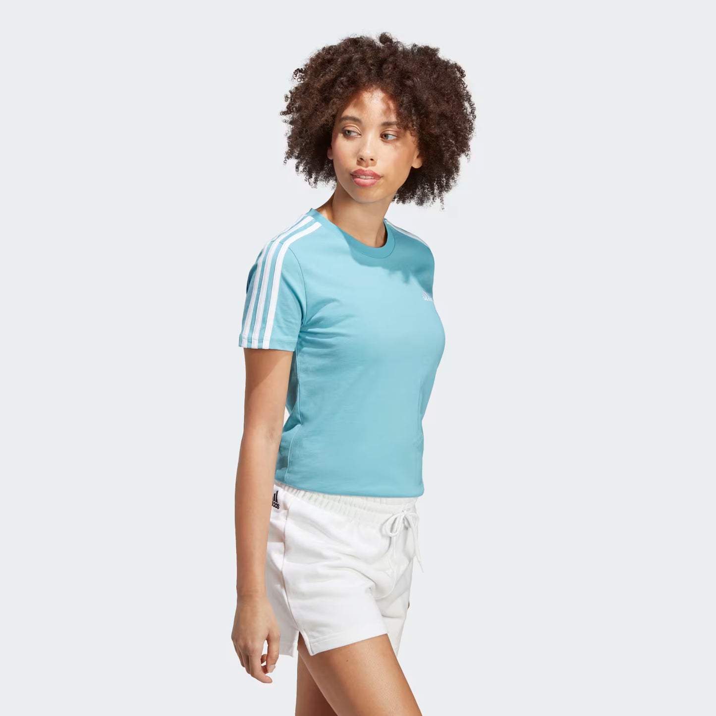 Essentials Slim 3-Stripes Tee