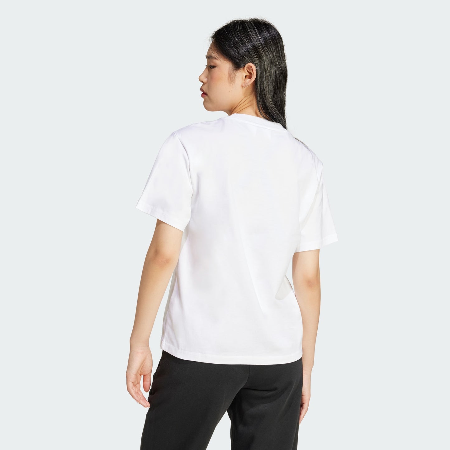 Adidas Essentials Small Logo Cotton Tee