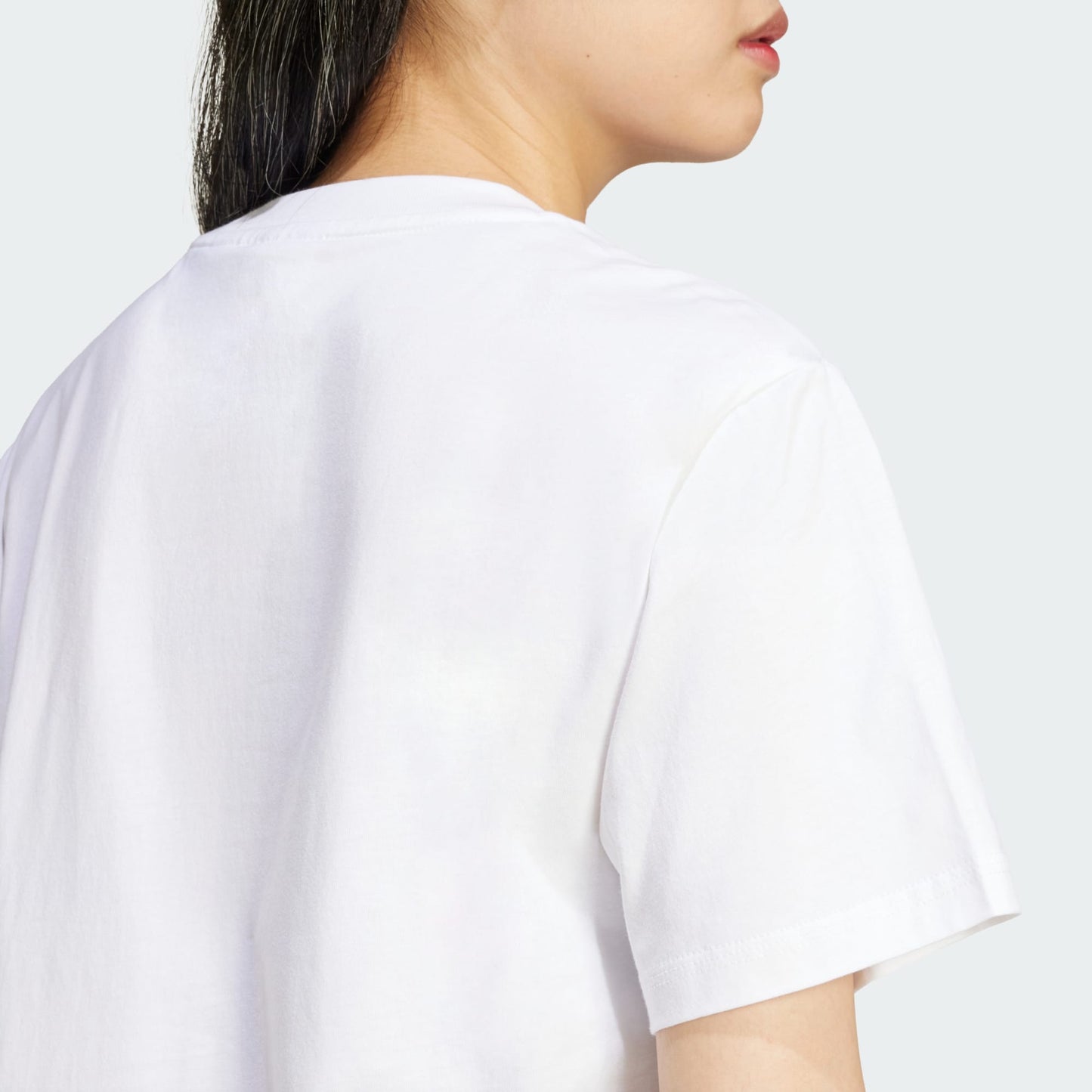 Adidas Essentials Small Logo Cotton Tee