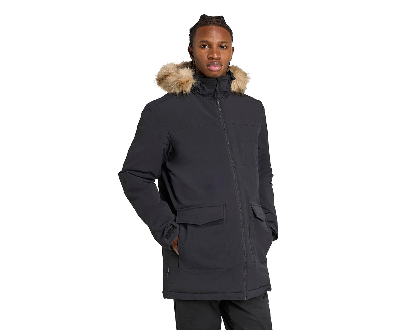 Adidas Clothing Coat Jacket PAVERIC FUR PAR