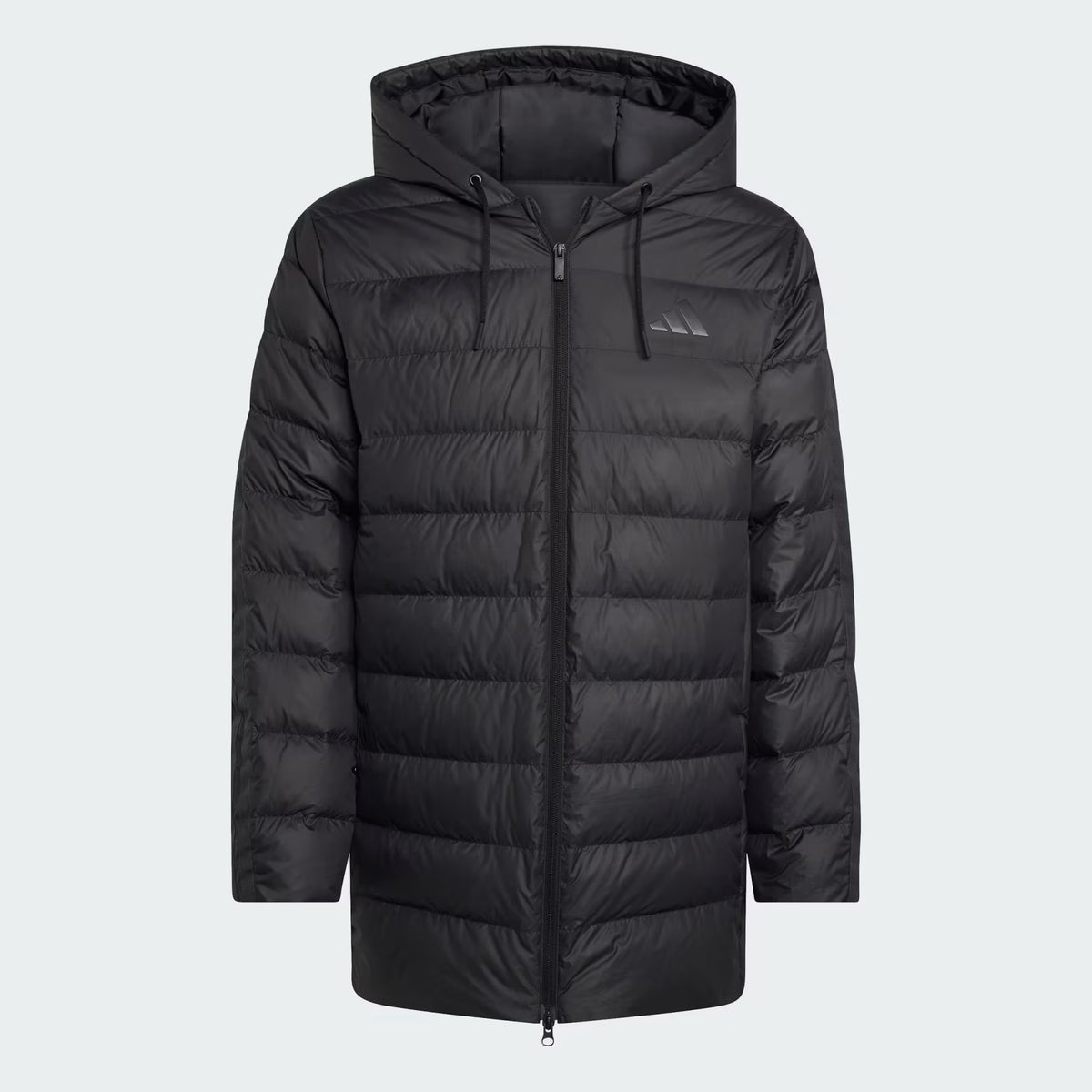 Essentials CLIMAWARM 3-Stripes Light Down Hooded Parka