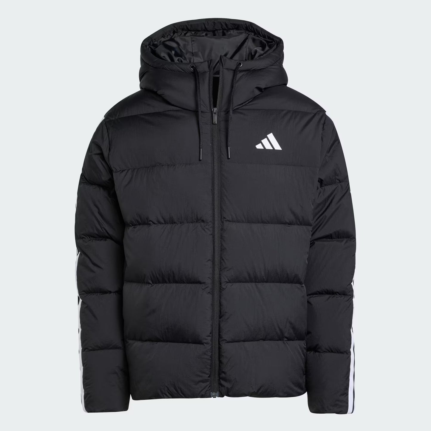 Essentials Climawarm 3-Stripes Puffer Down Hooded Jacket