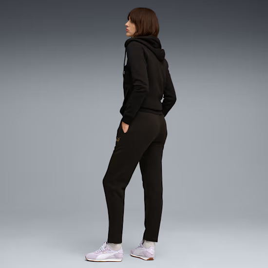 Metallic Hooded Sweat Suit Women