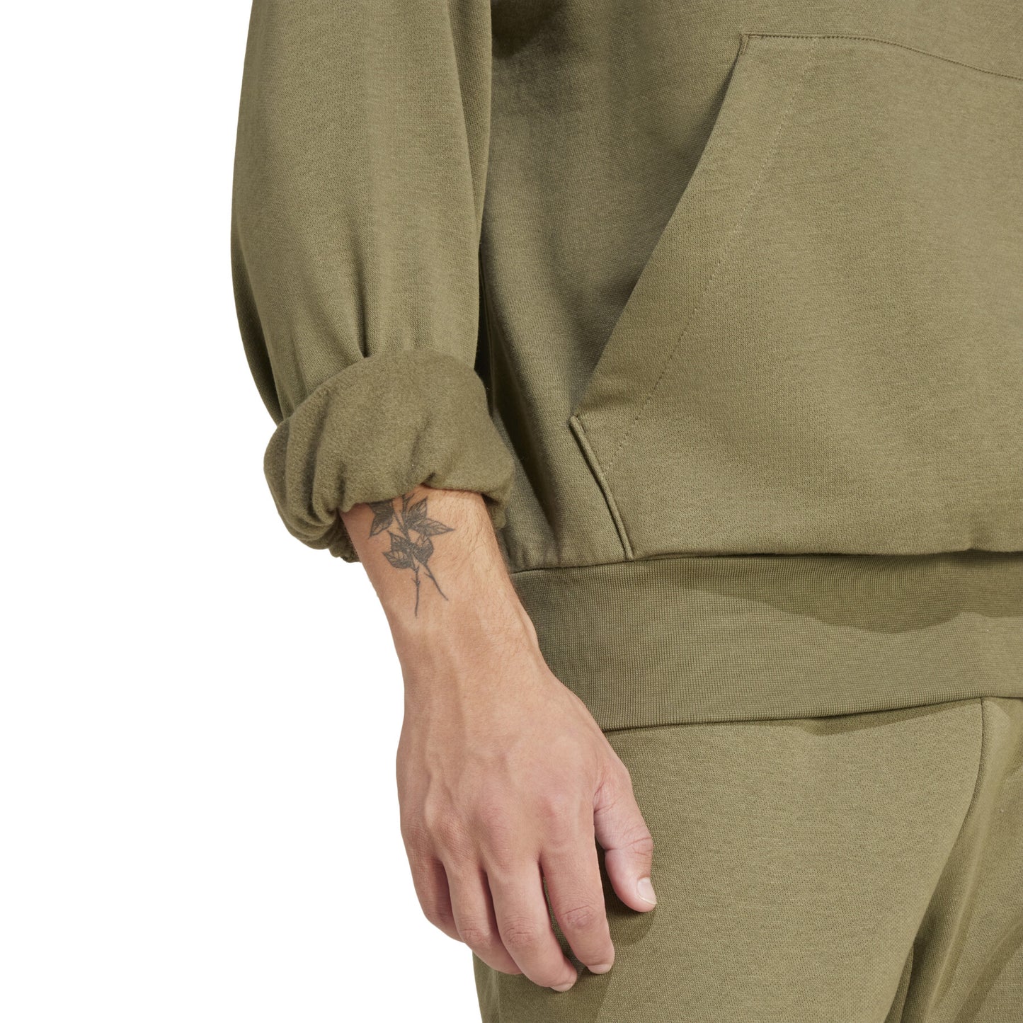 Hooded sweatshirt fleece adidas Essentials Feelcozy