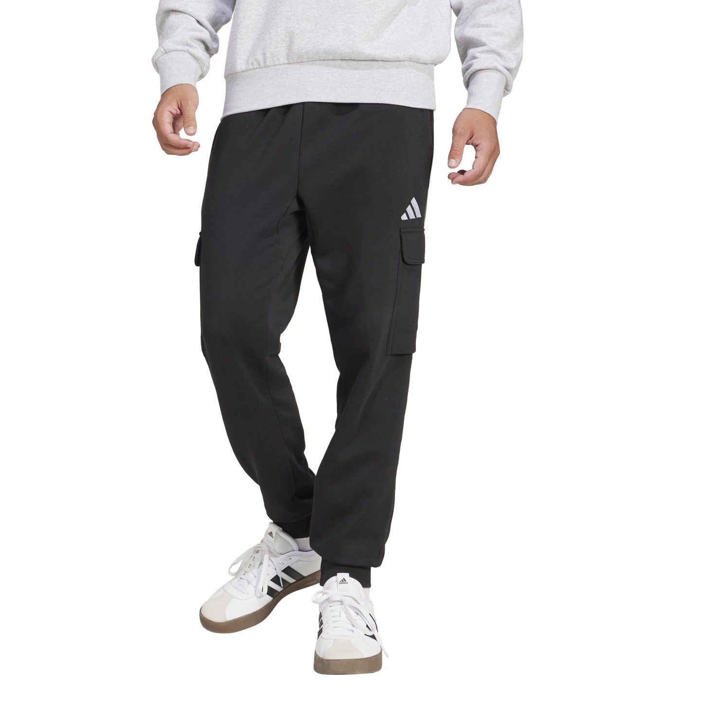 Cargo pocket jogging suit adidas Essentials Feelcozy Fleece
