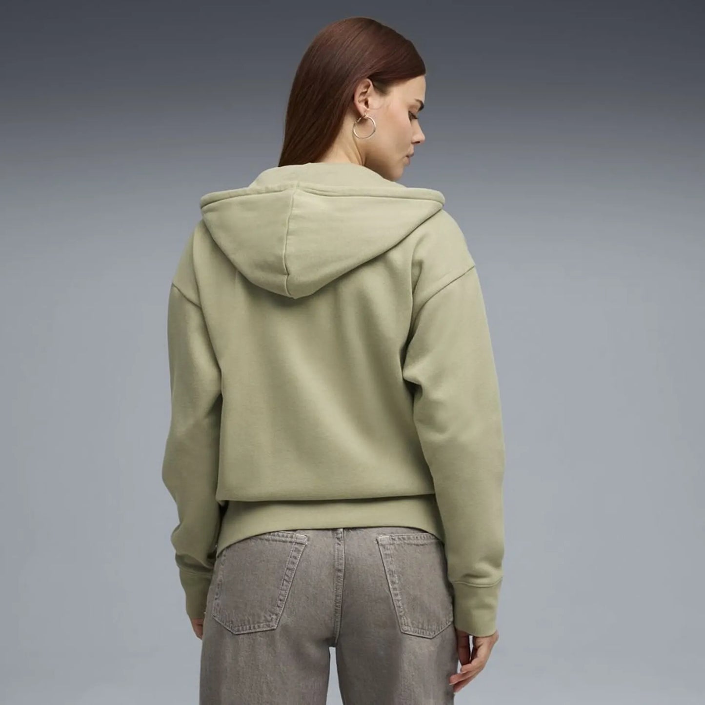 Women's Relaxed Zip-Up Hoodie