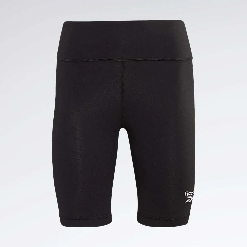 reebok identity fitted logo women's shorts