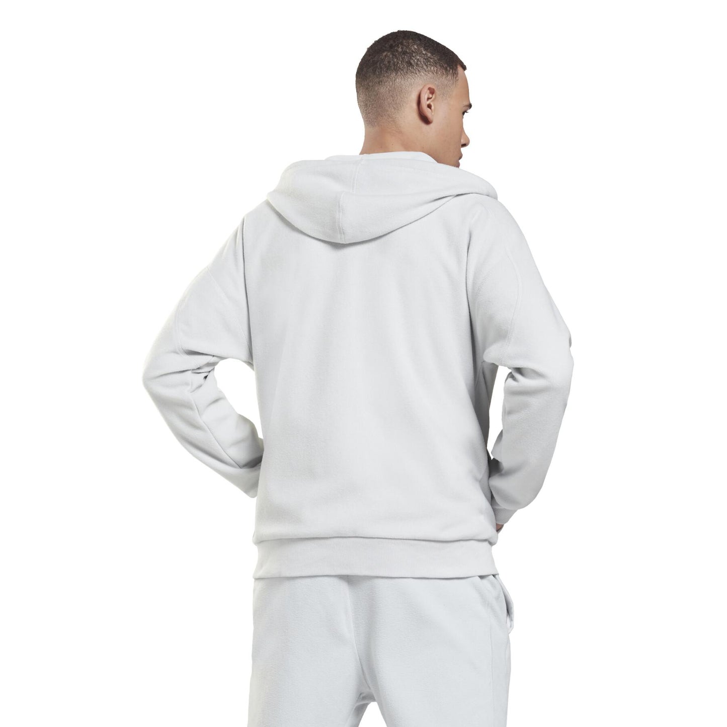 Hooded sweatshirt Reebok Workout Ready Fleece Zip-Up