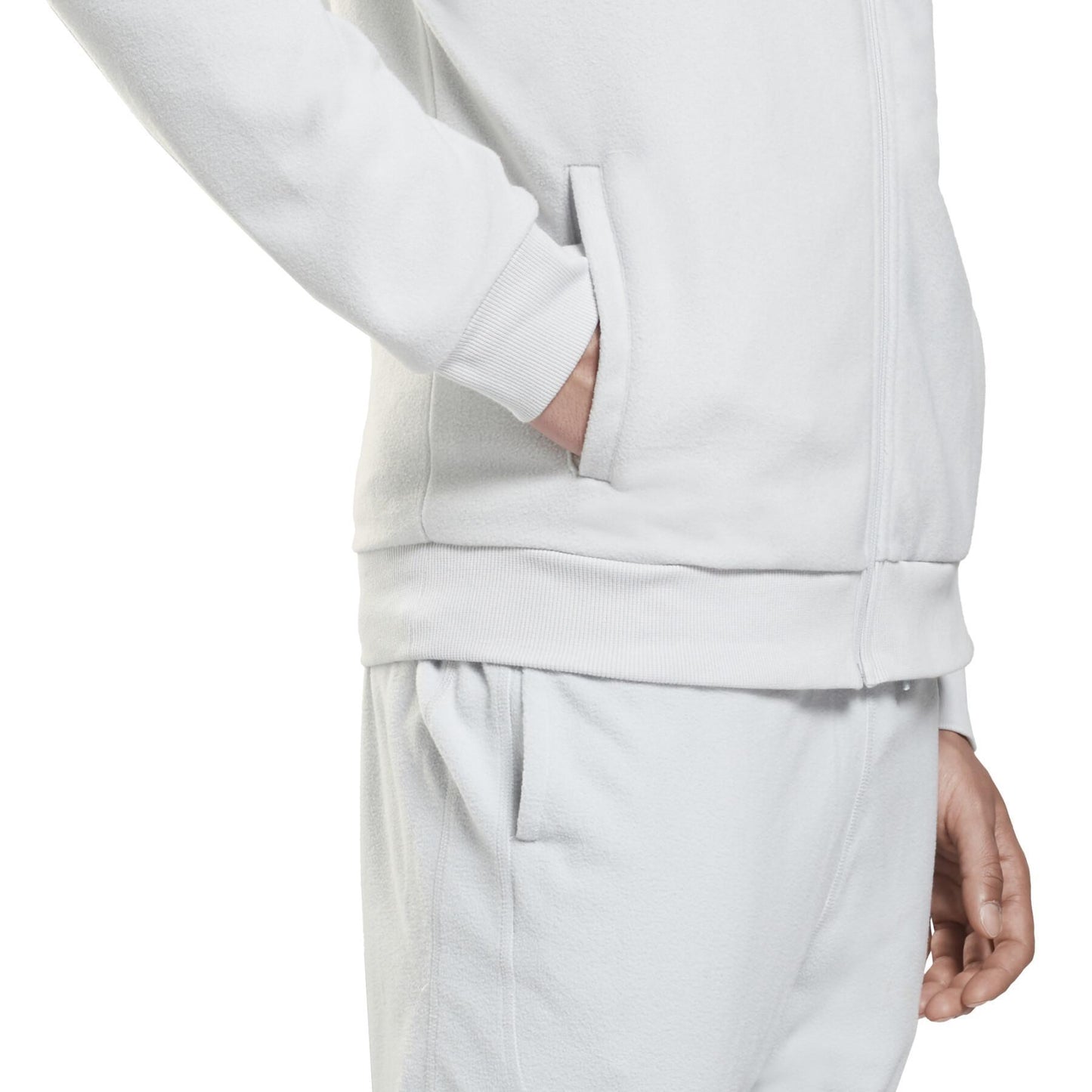 Hooded sweatshirt Reebok Workout Ready Fleece Zip-Up