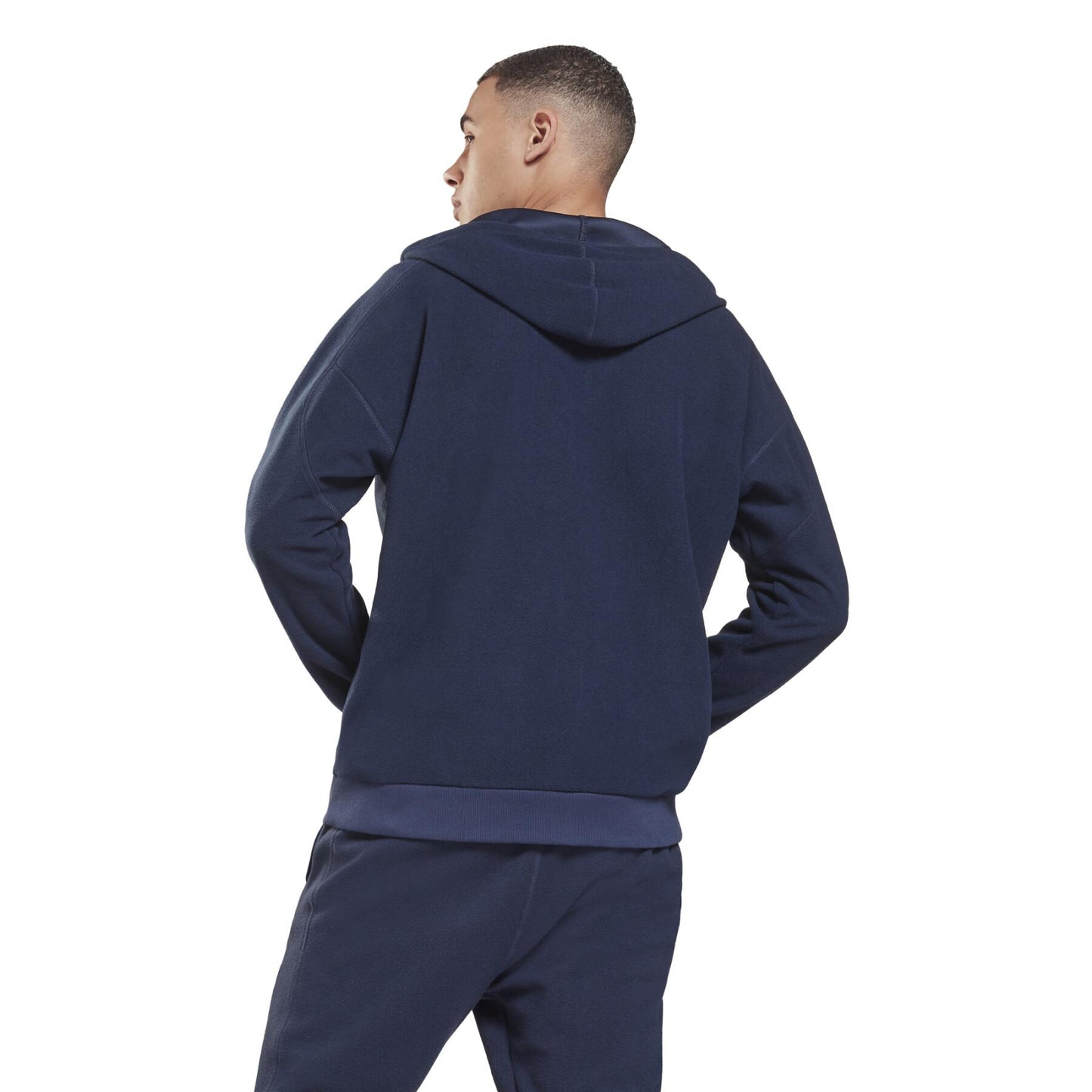 Hooded sweatshirt Reebok Workout Ready Fleece Zip-Up