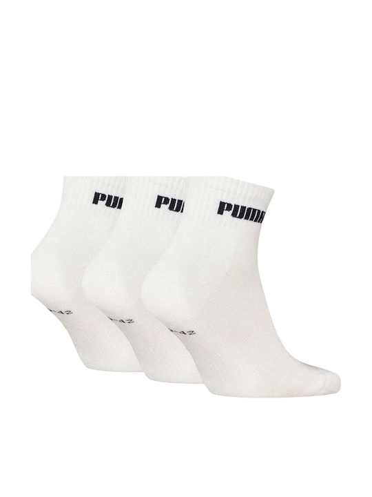 Puma QUARTER PLAIN 3P Sports Socks