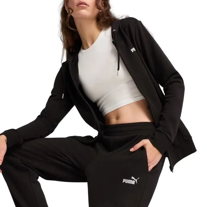 Puma Metallic Hooded Sweatsuit Tracksuit