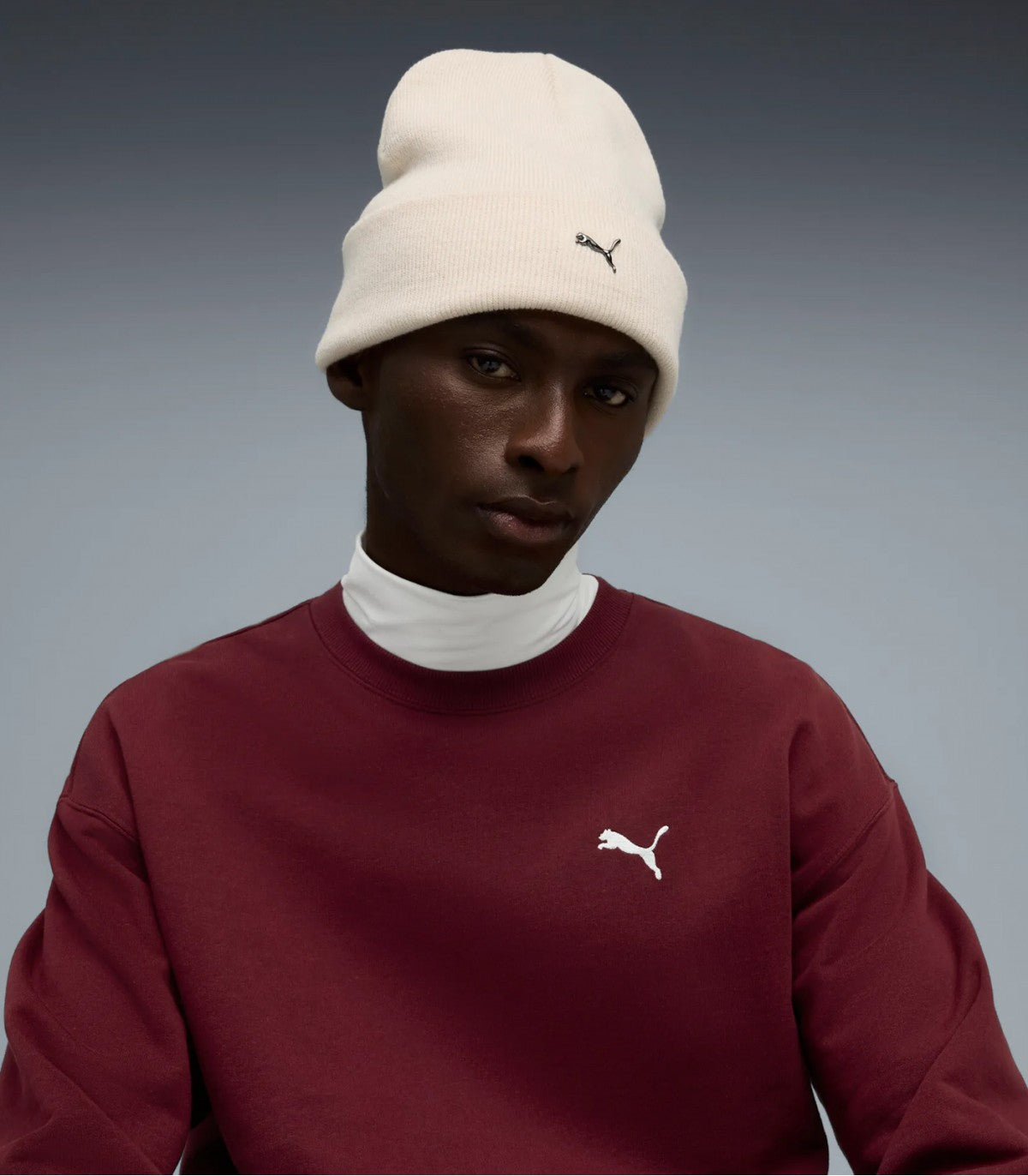 Metal PUMA CAT High Crown Beanie