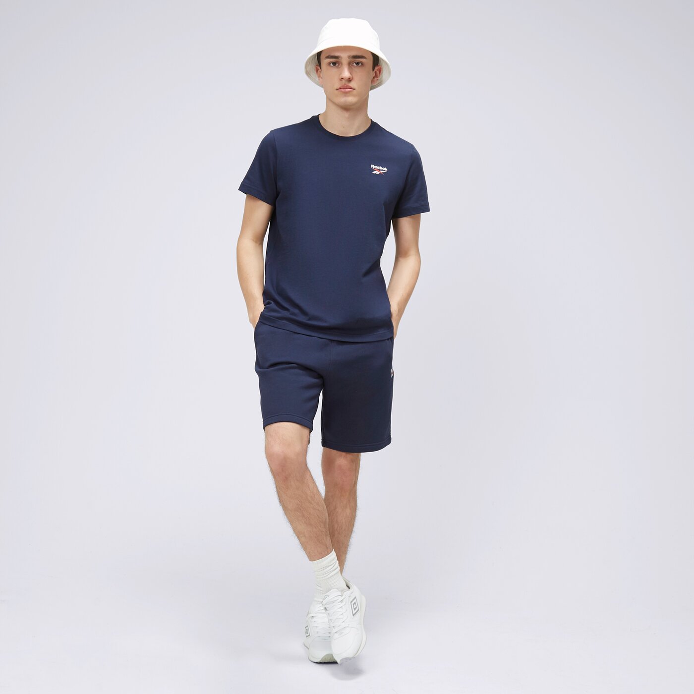 REEBOK SZORTY RI LEFT LEG LOGO