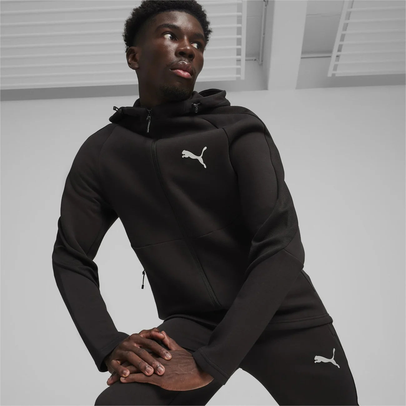 PUMA FELPA EVOSTRIPE FULL ZIP