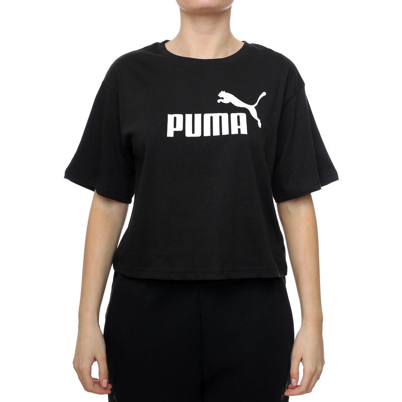 Puma ESS Cropped No. 1 Logo Relaxed Tee