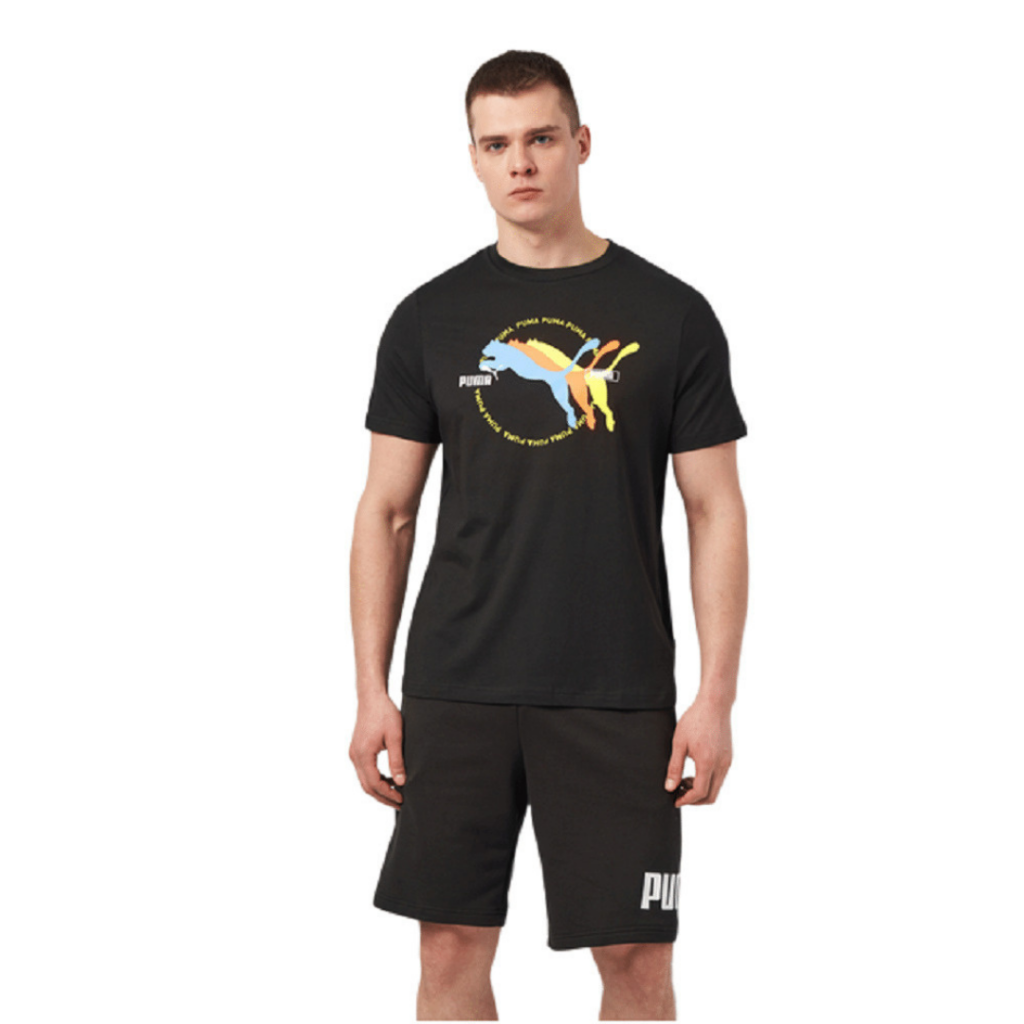 Playera Puma Casual Graphics Multiple Cat
