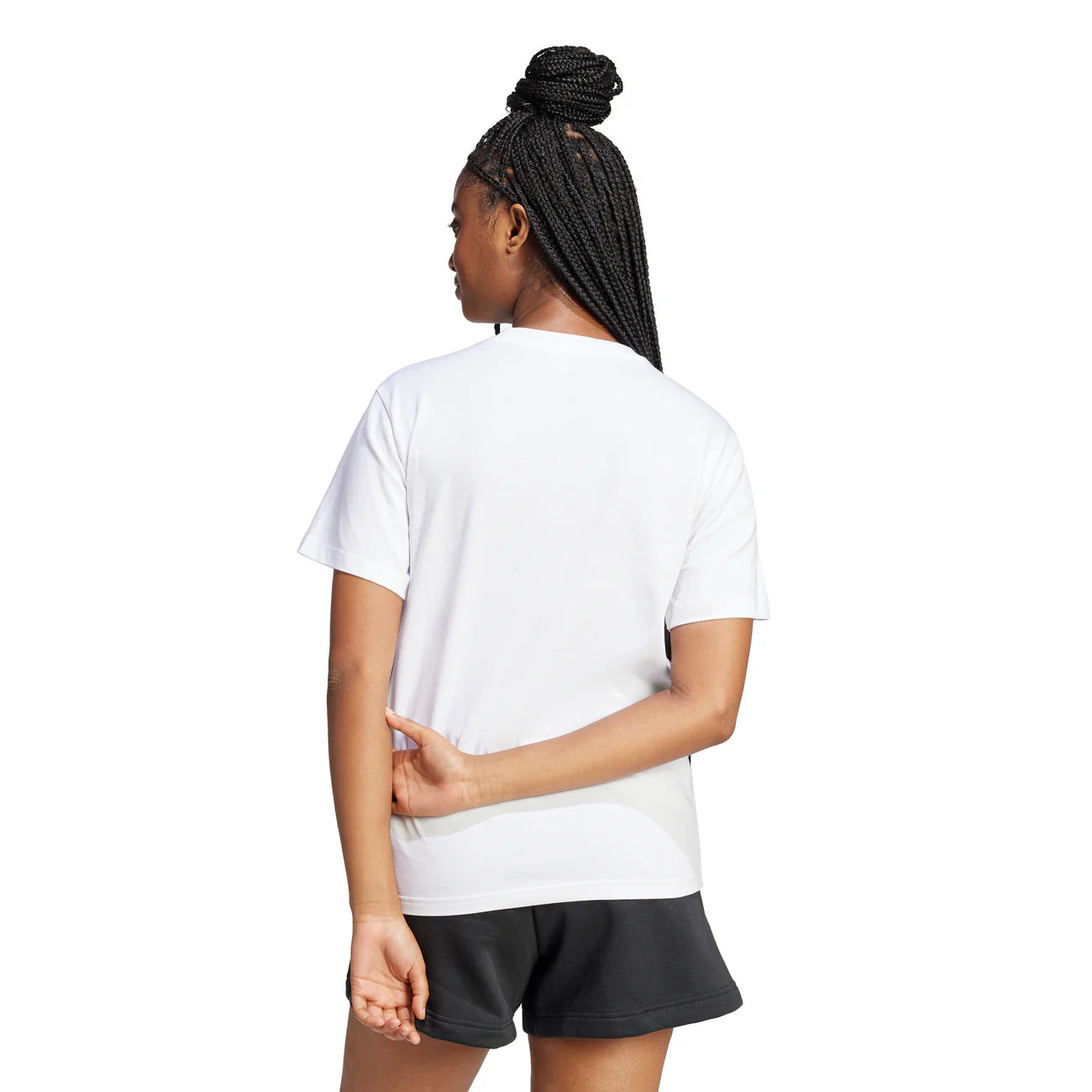ADIDAS T-SHIRT TECH METALLIC CON STAMPA DONNA