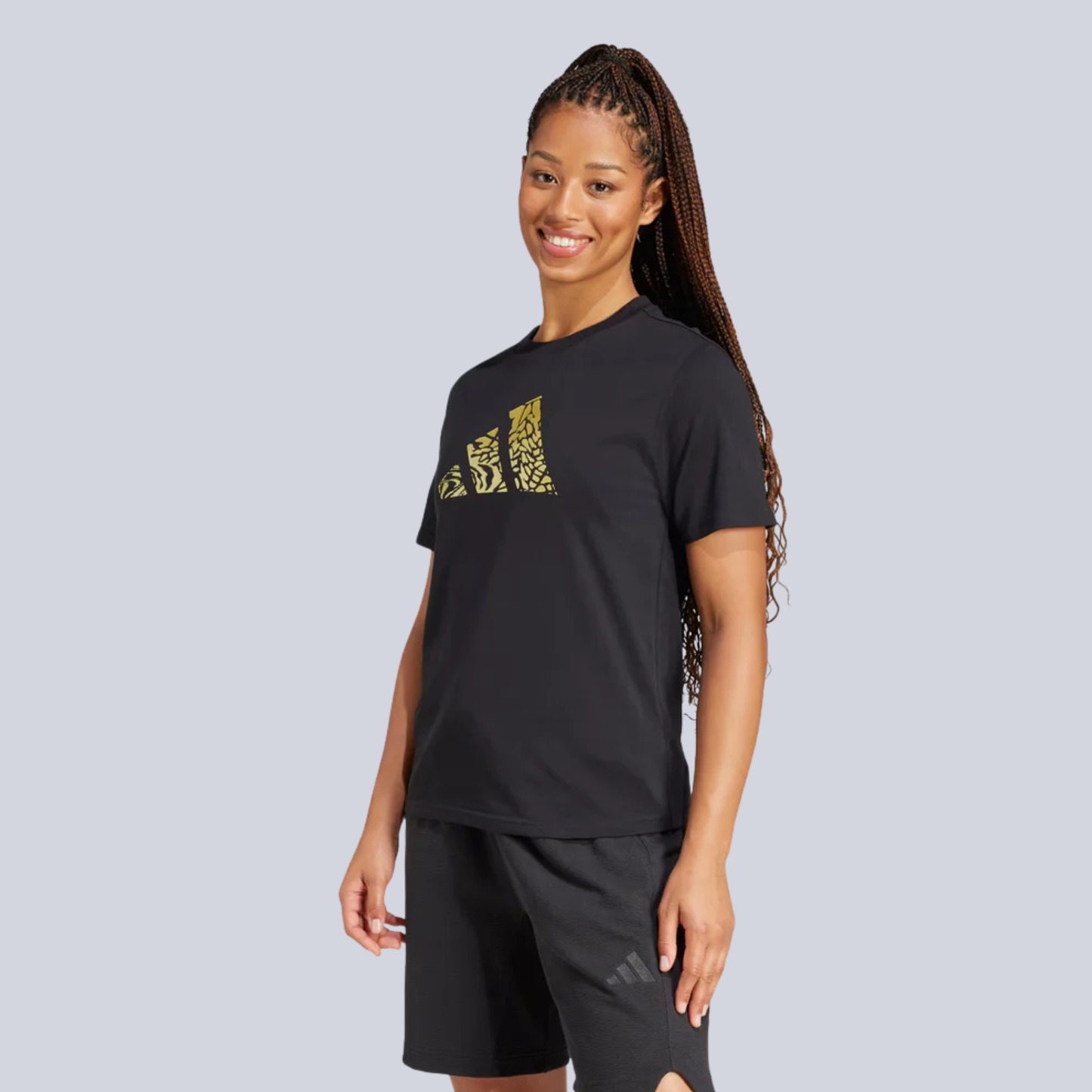 Tech Metallic Graphic Tee