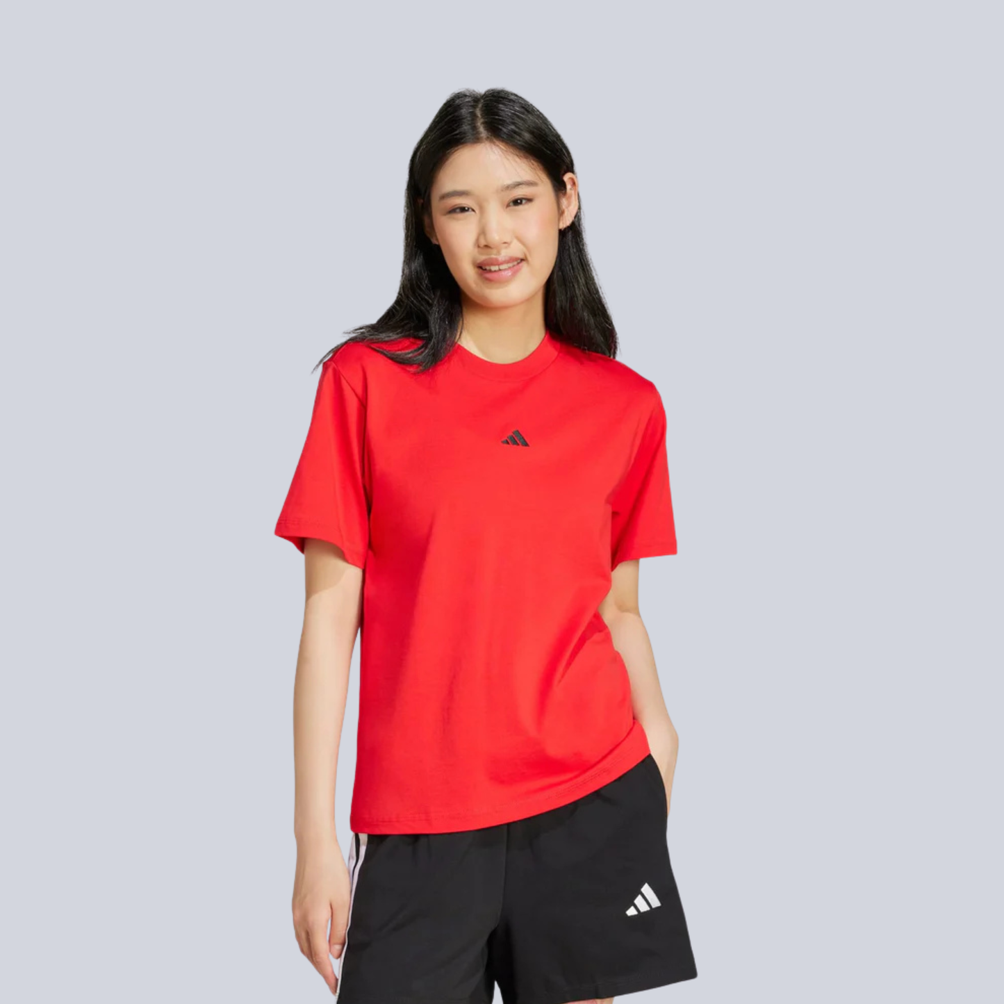 Adidas Essentials Small Logo Cotton Tee