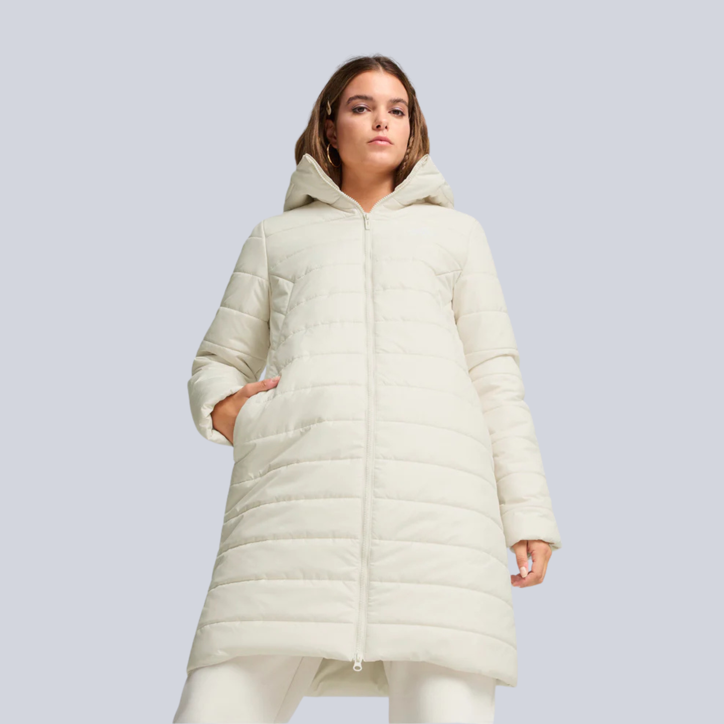 PUMA Jakna ess hooded padded coat W