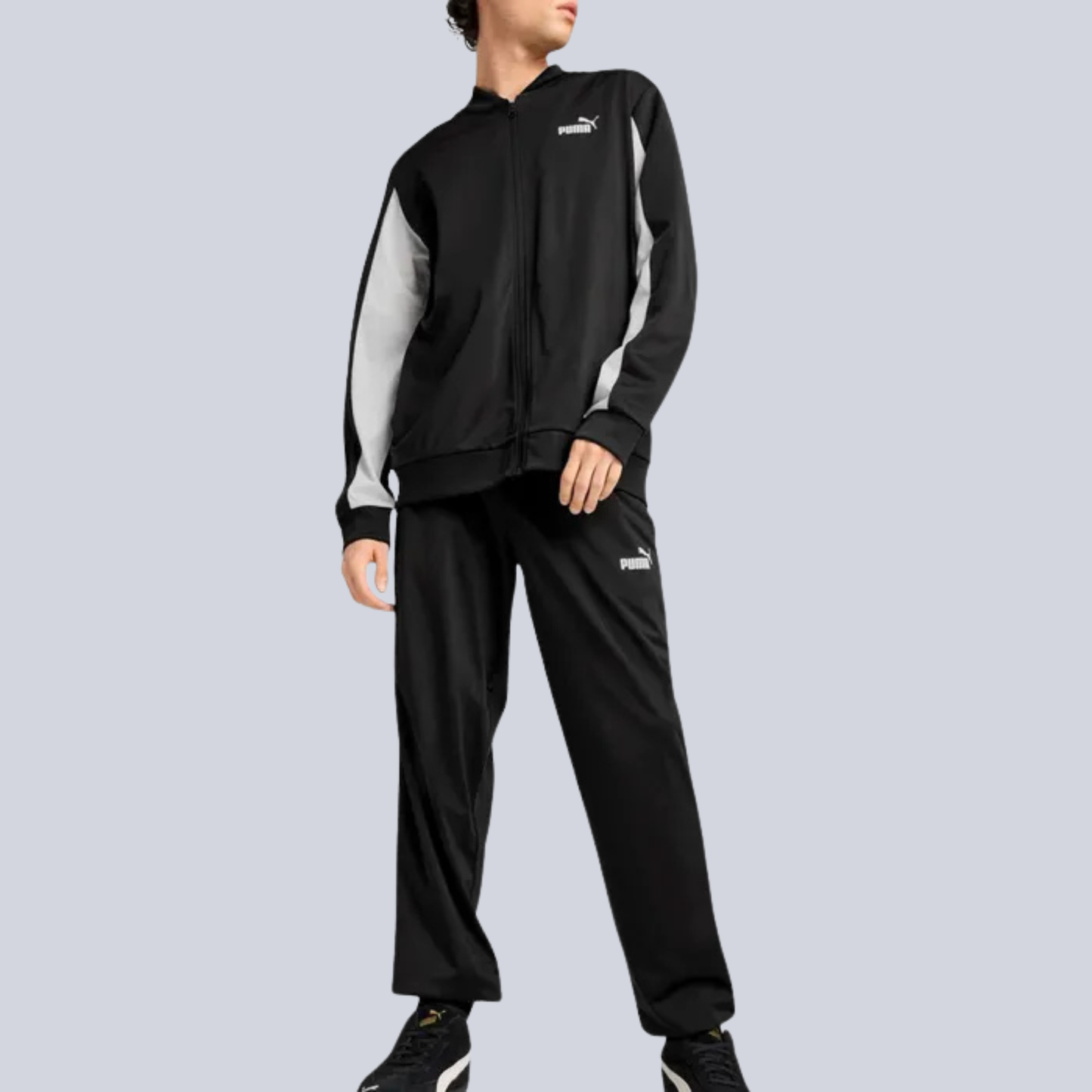Poly Baseball-Inspired Suit Men