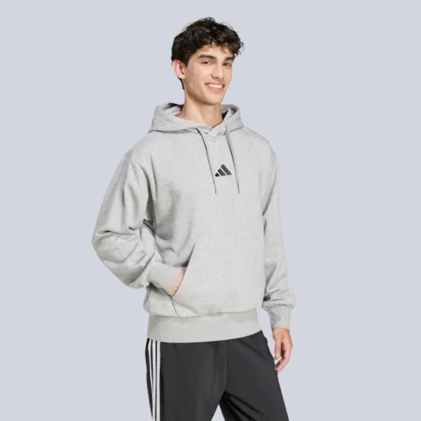 Hooded sweatshirt adidas Essentials Feelcozy