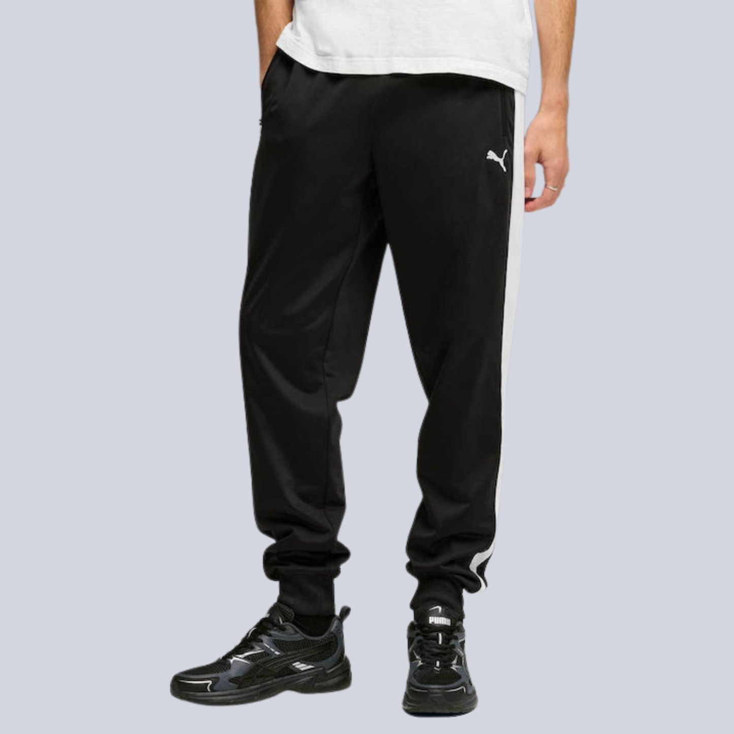 PUMA Sweatpants with Elastic Black
