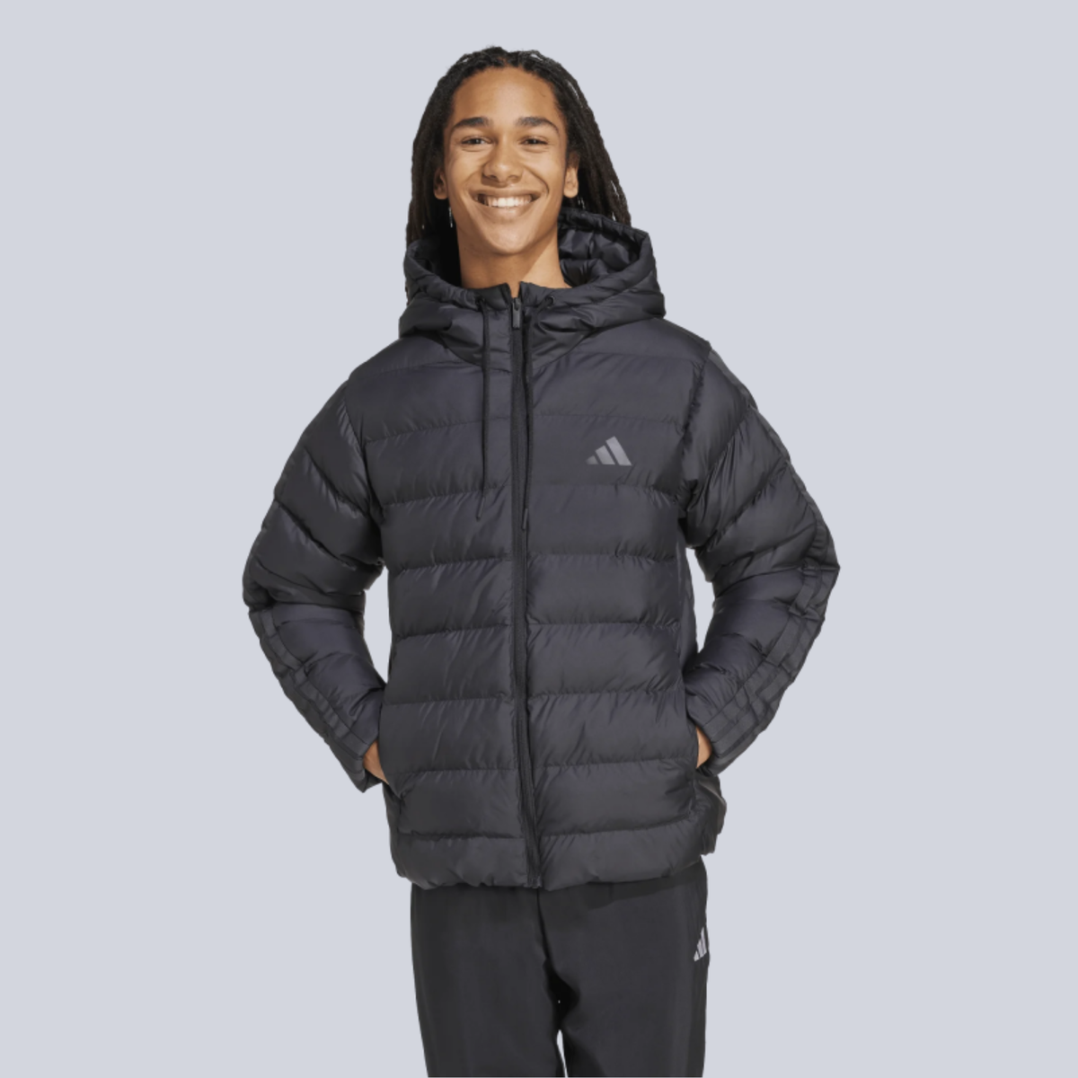 Adidas Essentials CLIMAWARM 3 Stripes Synthetic Down Jackets KE8328