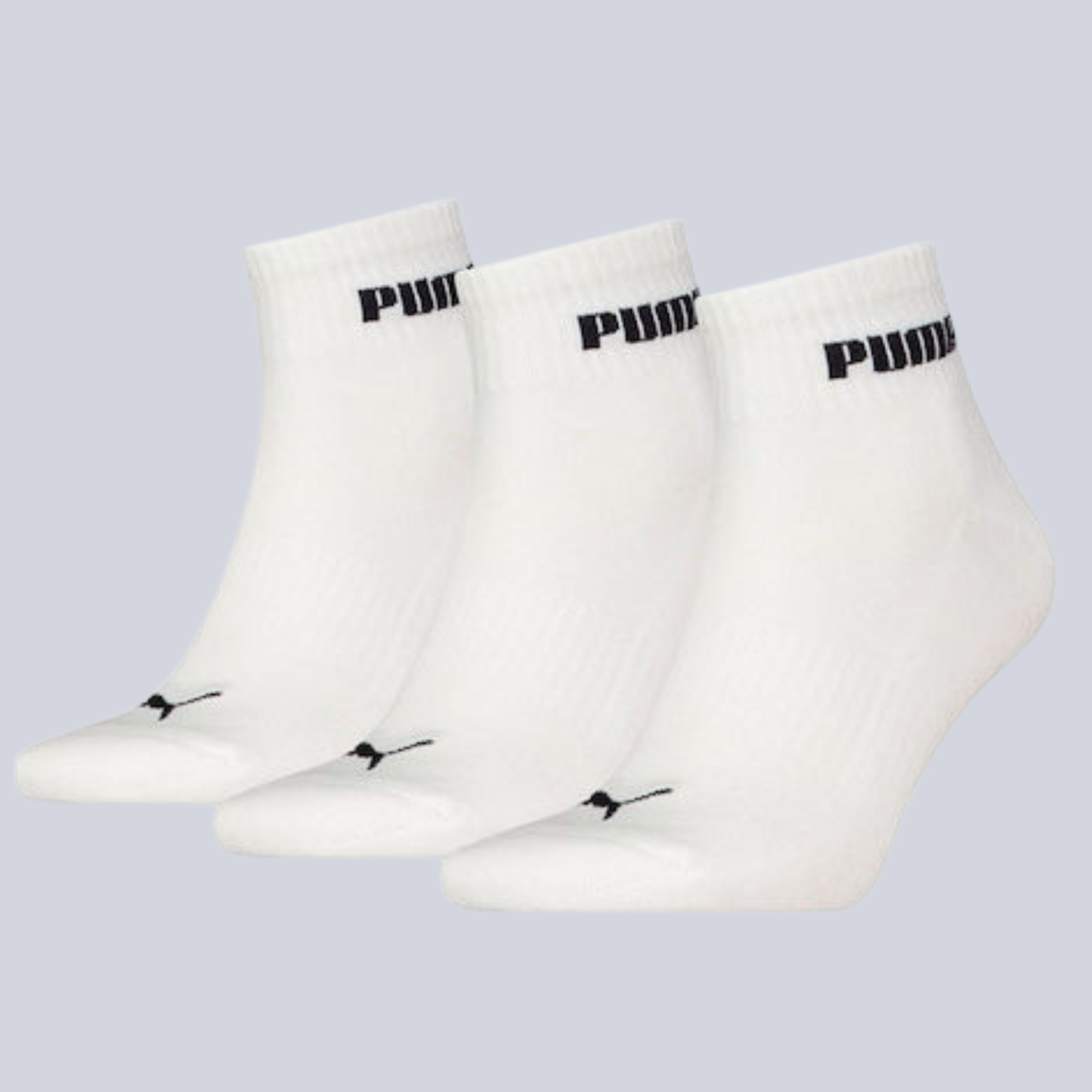 Puma QUARTER PLAIN 3P Sports Socks