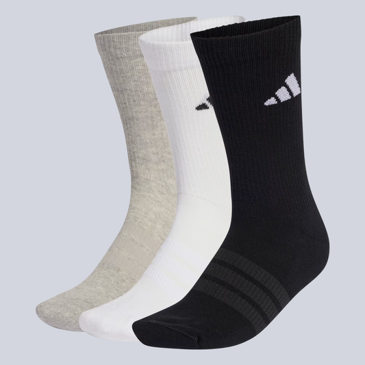 CUSHIONED SPORTSWEAR CREW SOCKS 3 PAIR PACK