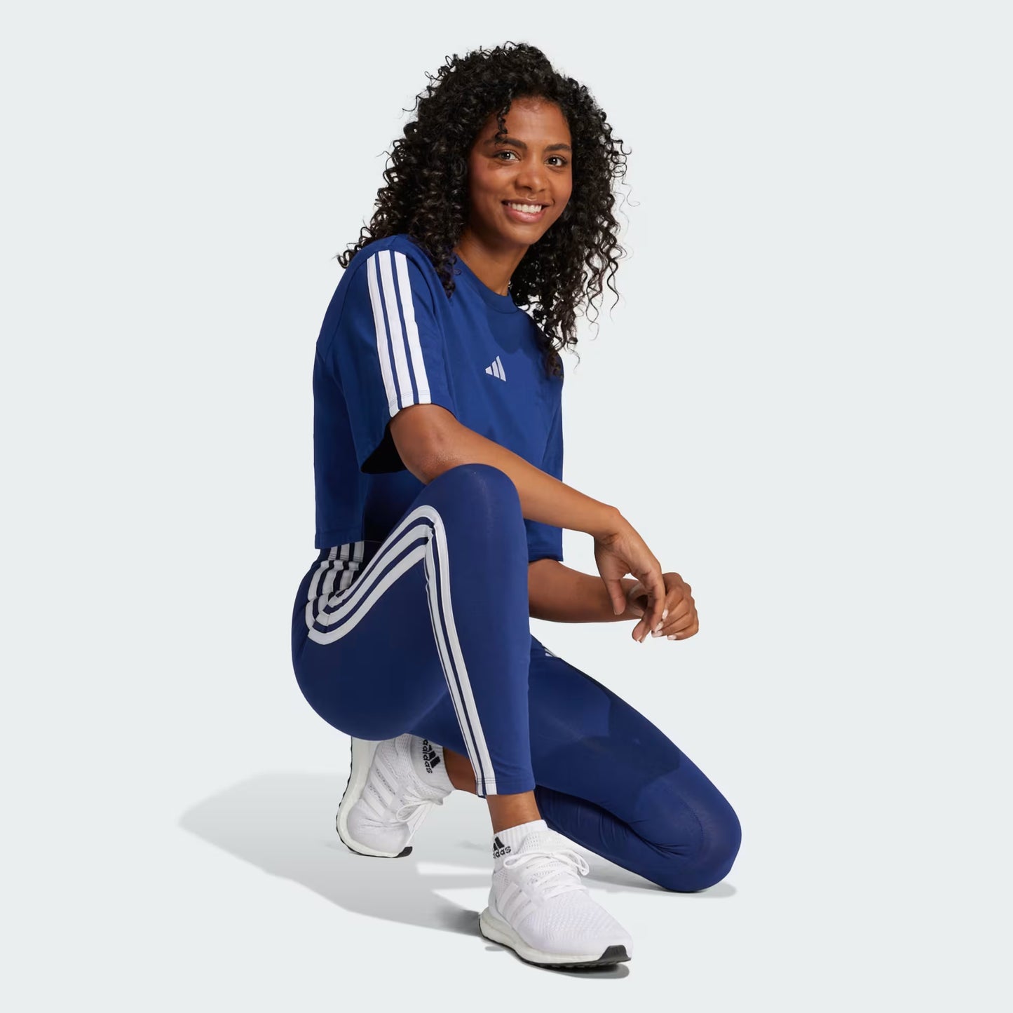 Essentials 3-Stripes Cotton Leggings