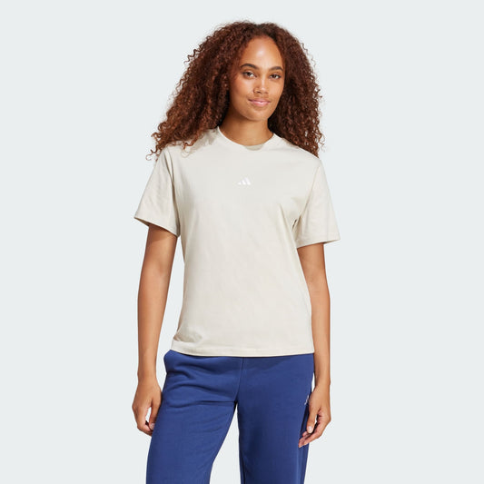 Adidas Essentials Small Logo Cotton Tee