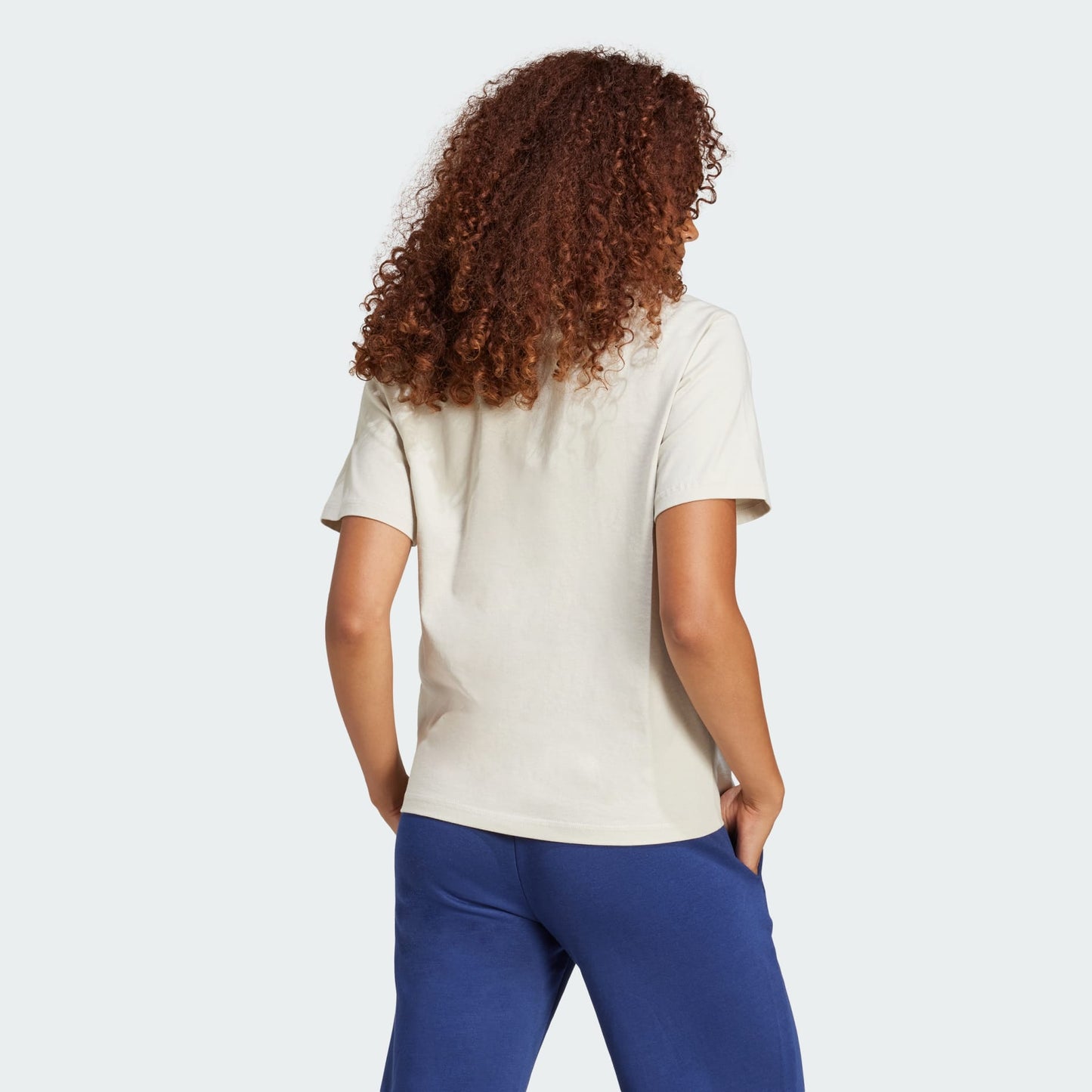Adidas Essentials Small Logo Cotton Tee