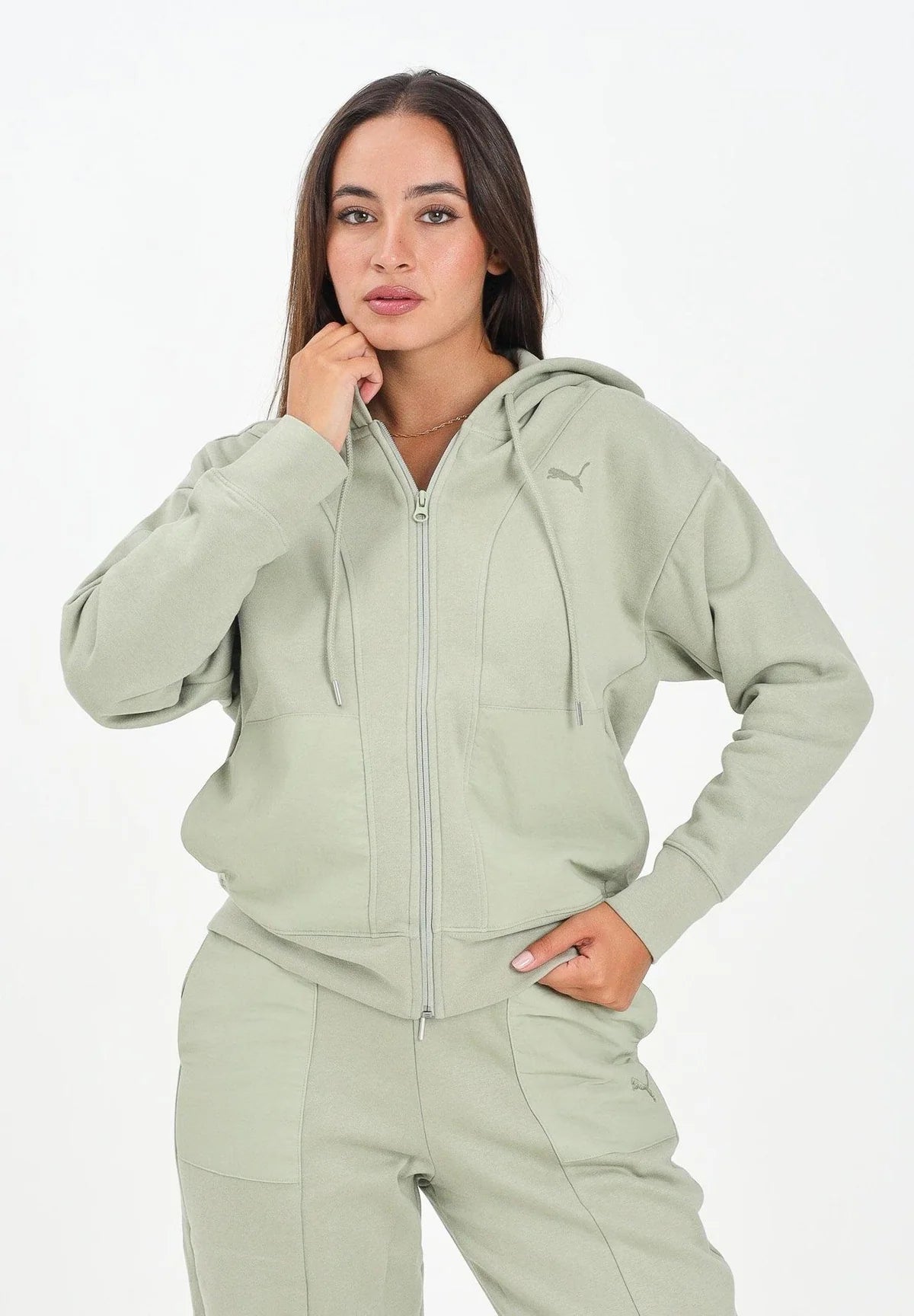 Women's Relaxed Zip-Up Hoodie