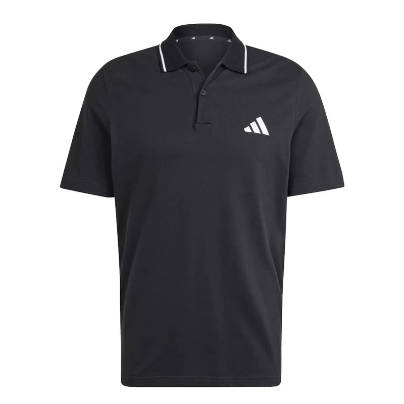 Men's Essentials Small Logo Pique Polo