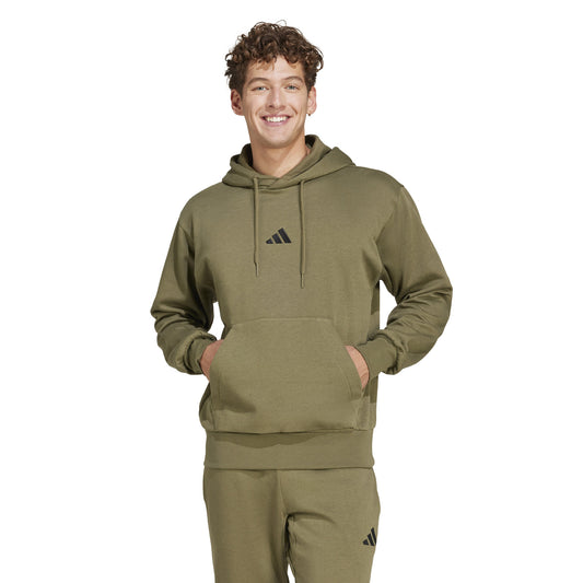 Hooded sweatshirt fleece adidas Essentials Feelcozy