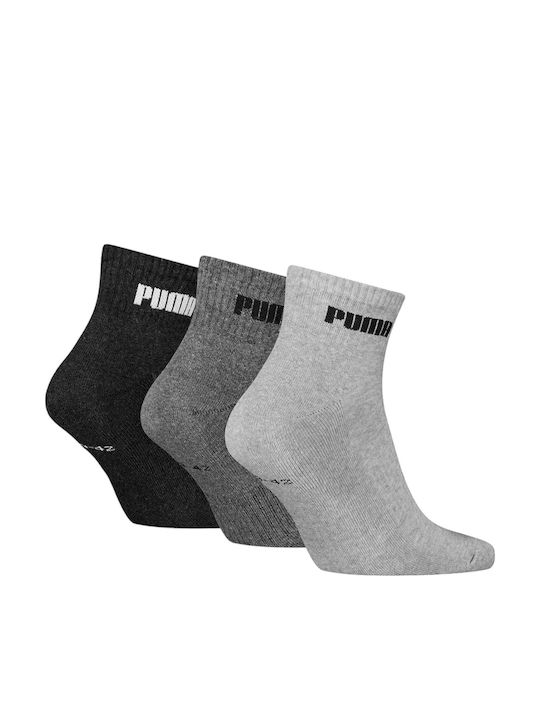 Puma QUARTER PLAIN 3P Sports Socks