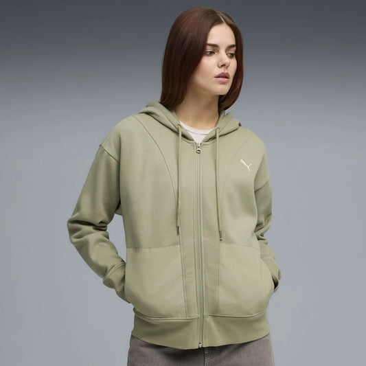 Women's Relaxed Zip-Up Hoodie